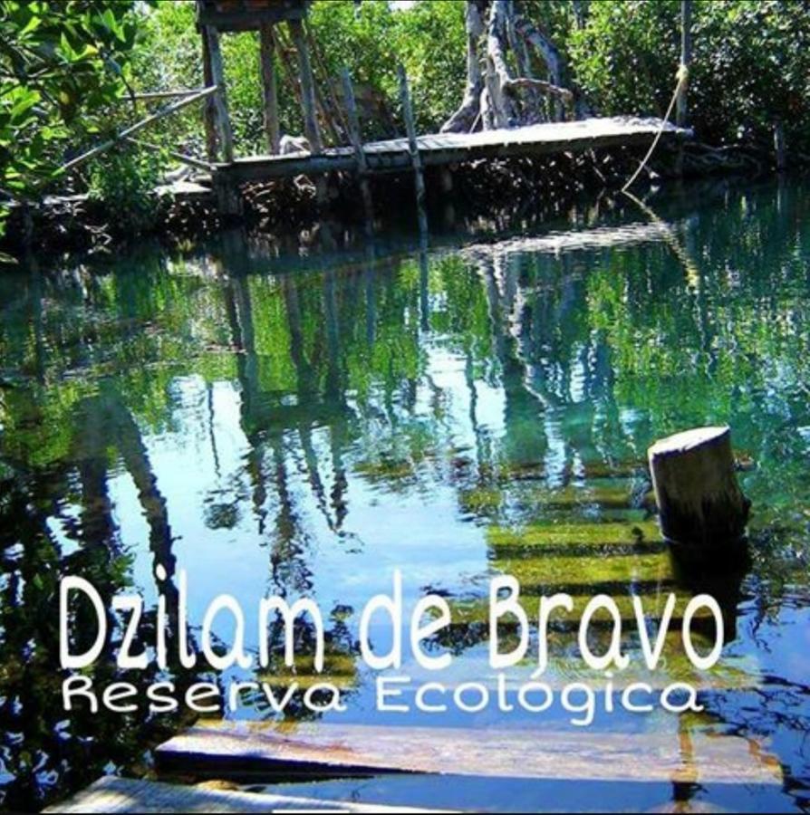 Dzilam de Bravo Cabanas Perla Escondida酒店 外观 照片